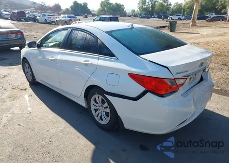 2013 Hyundai Sonata Gls из США, поврежденный, VIN 5NPEB4AC1DH557279